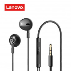 Lenovo HF140 Wired Half In-Ear Headphones – Black